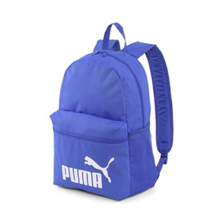 PUMA BASICS - กระเป๋าเป้ Phase Backpack สีฟ้า - ACC - 07548727