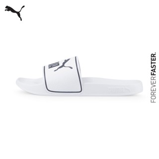 PUMA BASICS - รองเท้าแตะ Leadcat 2.0 Sandals สีขาว - FTW - 38413902