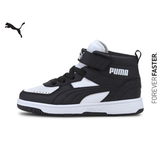 PUMA KIDS - รองเท้าออกกำลังเด็ก Rebound JOY สีดำ - FTW - 37468801