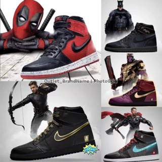 รองเท้า Nike Air Jordan 1 Avengers ใส่ได้ทั้ง ชาย หญิง [ ของแท้💯 พร้อมส่งฟรี ]