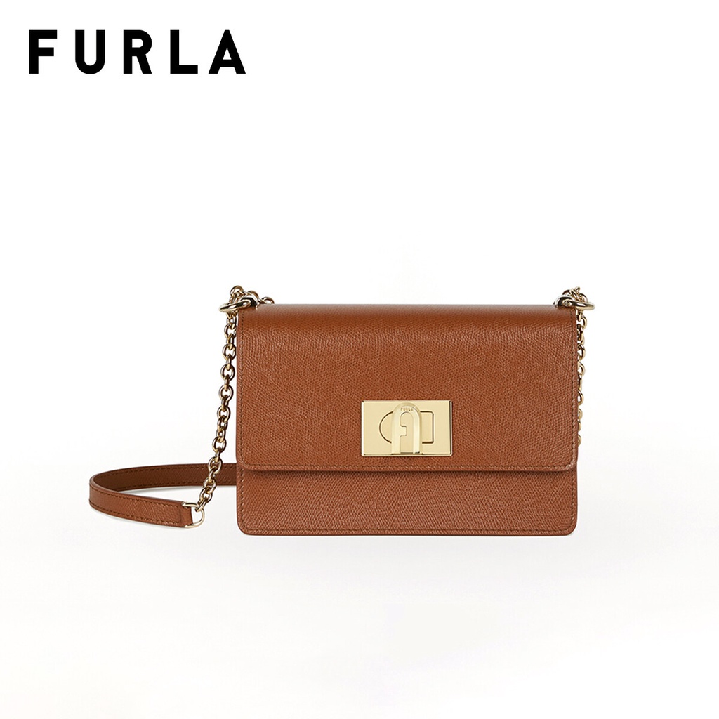 FURLA กระเป๋าสะพายผู้หญิง รุ่น 1927 MINI CROSSBODY 20 COGNAC h