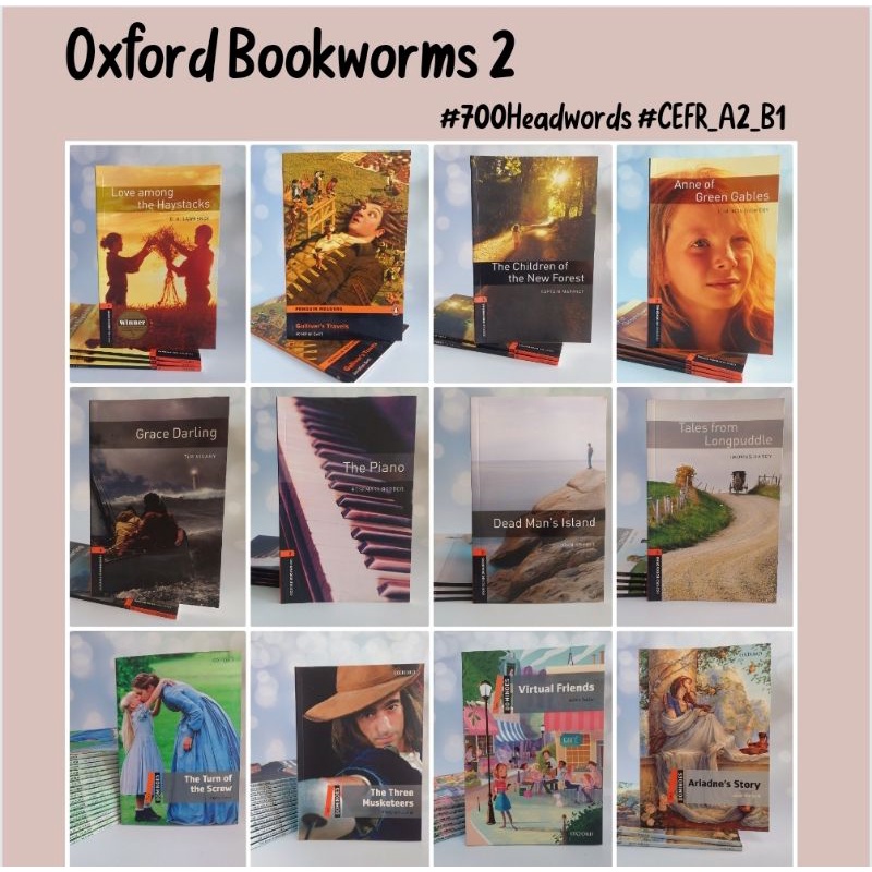OxfordUniversity Press Oxford Bookworms 2 (หัดอ่าน) #หนังสือใหม่โล๊ะจากร้านหนังสือสภาพไม่เนี๊ยบนะคะ