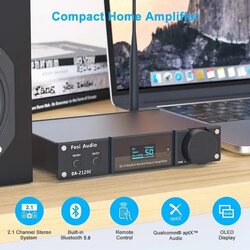 Fosi Audio DA2120C สินค้าสำหรับการฟังเพลงคุณภาพสูง ของแท้ประกันศูนย์ไทย