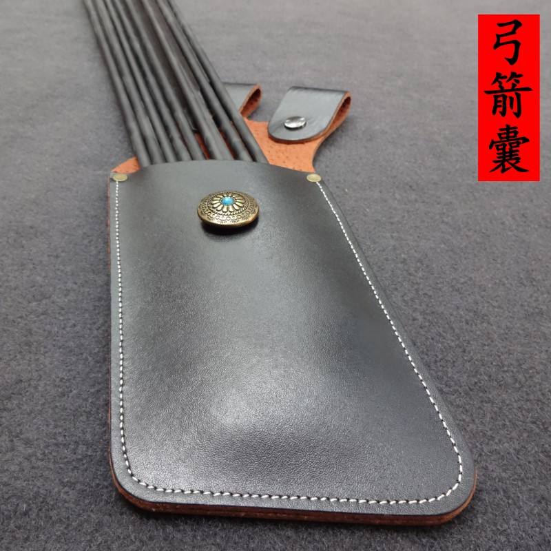 ▬Recurve ความงามแบบดั้งเดิมการล่าสัตว์ bow และ arrow quiver quiver quiver กระเป๋าลูกศรกล่อง quiver เ
