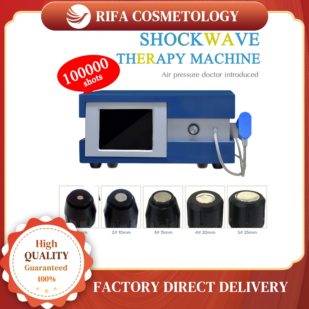 Physiotherapy Instrument Massage Device Muscle And Joints Pain Relief Machine ED Pneumatic Shockwave Therapy Machine 4ZA