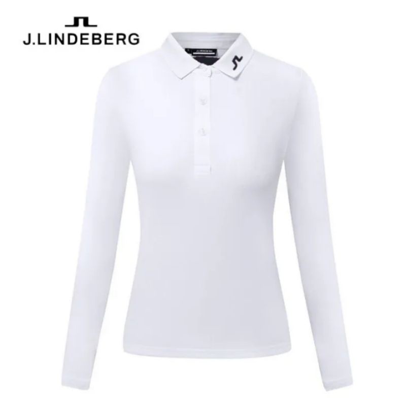 SALE JL J.Lindeberg Golf เสื้อกอล์ฟหญิงแขนยาว คอปก ผ้าดีมากค่ะ ใส่สบาย