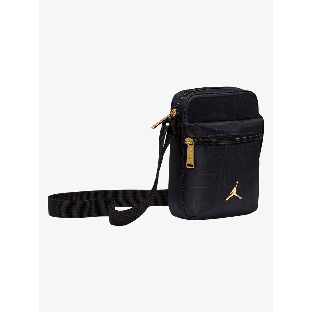 □✇Nike/Nike ของแท้ Jordan ผู้ชายและผู้หญิงที่ทันสมัยกระเป๋าถือกีฬากระเป๋าสะพายข้าง FV5743