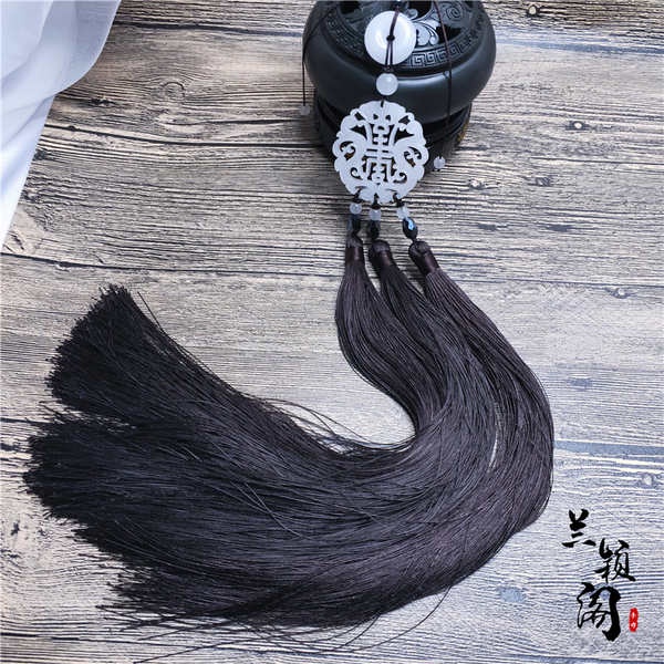 [พร้อมส่ง] พู่ไหมจีน ชุดฮั่นฝูแบบดั้งเดิมจี้ห้อยพู่ตรา Fushou จี้ดาบจี้ชุดฮั่นฝูกระโปรงกดเครื่องประดับเอวสำหรับผู้ชายและผู้หญิง - รูปที่ 4