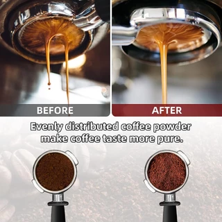 [St.Coco Cafe]เข็มเกลี่ยผงกาแฟ ด้ามจับไม้ 6เข็ม สเตนเลส อุปกรณ์บาริสต้า spreader needle