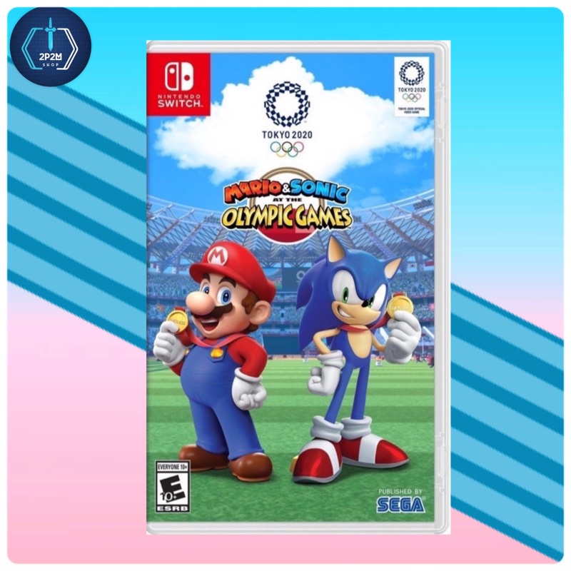 (มือ1👉🏻พร้อมส่ง)แผ่นเกม Nintendo Switch Mario & Sonic at the Olympic Games Tokyo 2020