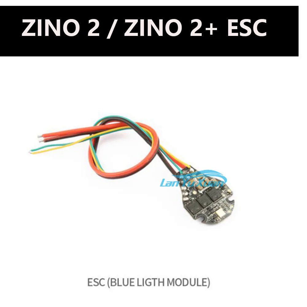 Hubsan Zino 2 /Zino 2 RC จมูก Q Uadcopter อะไหล่ ZINO200-08แสงสีแดง Esc/ ZINO200-17แสงสีฟ้า ESC