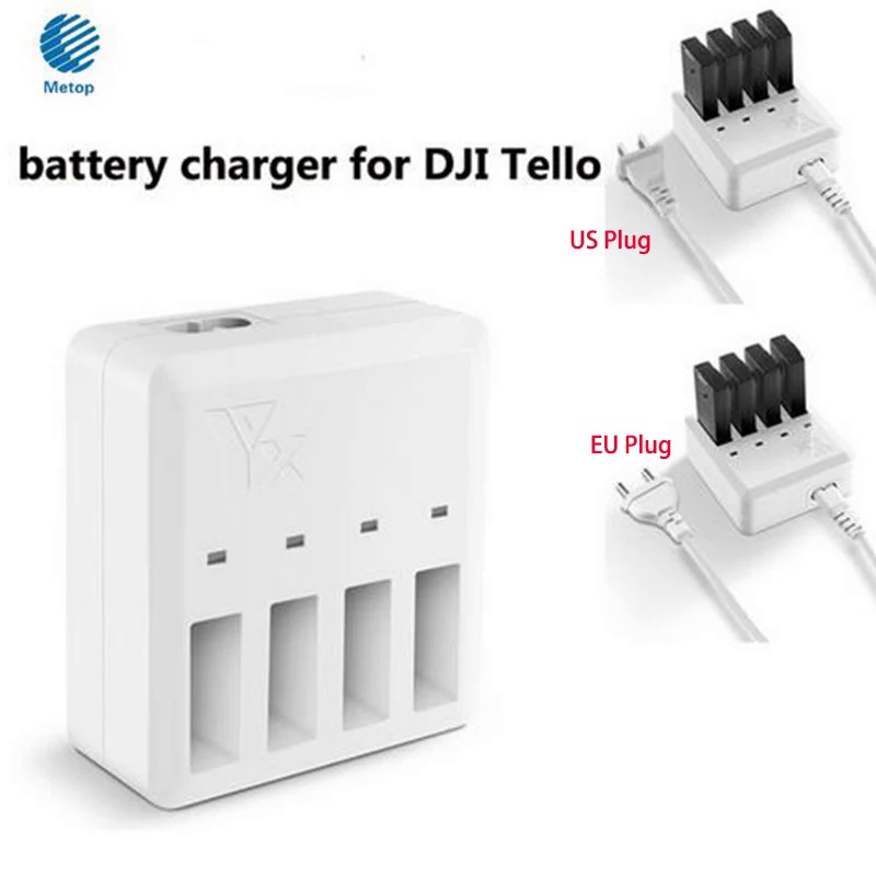 สำหรับ DJI Tello ชาร์จแบตเตอรี่อัจฉริยะหลายชาร์จ Hub ด่วนชาร์จ Lipo ชาร์จแบตเตอรี่สำหรับ DJI Tello จ