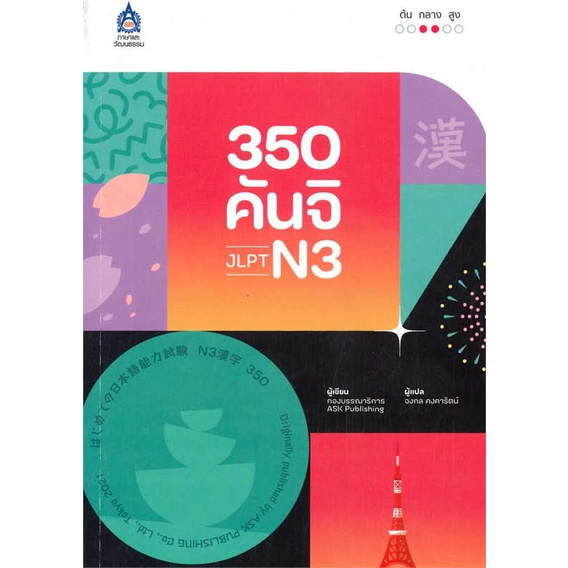 [พร้อมส่ง] หนังสือ   350 คันจิ JLPT N3