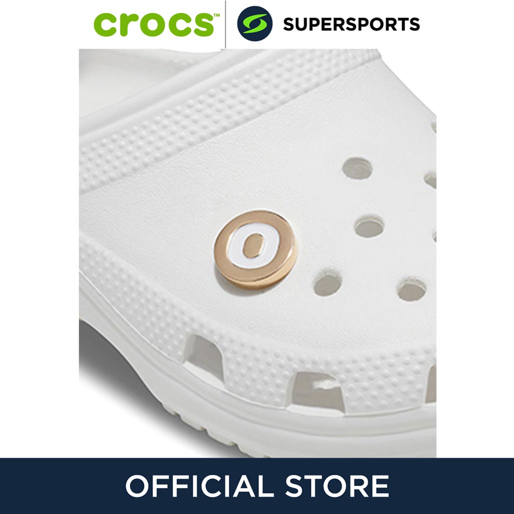 CROCS Jibbitz Gold Letter O ตัวติดรองเท้า