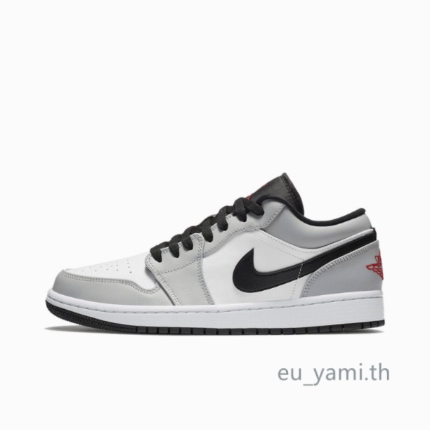 👟👟ของแท้ 100% Jordan Air Jordan 1 low“light smoke grey”