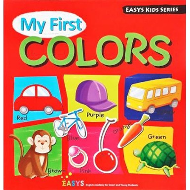 My First Colors (With Cd-Rom)(Paperback) Yr:2009 ISBN:9788960374751