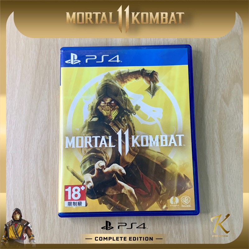 แผ่นเกมส์ PS4 : Mortal Kombat 11 มือ2  (Zone 3) พร้อมส่ง!!!