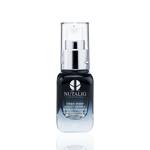 ขวดบรรจุครีม เครื่องสำอาง ขวดแก้วบรรจุเซรั่ม เครื่องสำอาง ขวดเซรั่ม เหมาะสำหรับใส่เซรั่ม หรือสกินแคร์ ขนาด 15 กรัม