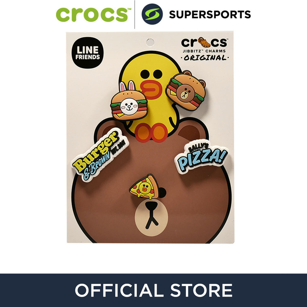 CROCS Jibbitz Line Friends 5-Pack ตัวติดรองเท้า