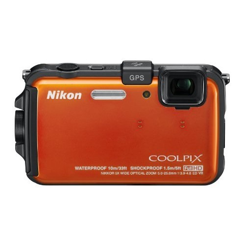 【ส่งตรงจากญี่ปุ่น】กล้องดิจิตอล Nikon Coolpix Aw100 Sunshine Orange Aw100Or
