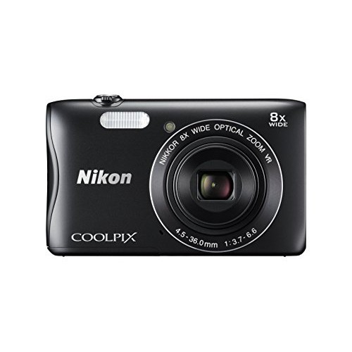 【ส่งตรงจากญี่ปุ่น】กล้องดิจิทัล Nikon Coolpix S3700 ซูมออปติคอล 8X 20.05 ล้านพิกเซล S3700Bk สีดํา
