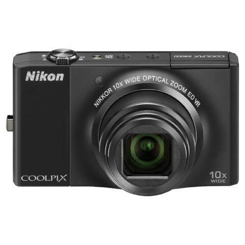 【ส่งตรงจากญี่ปุ่น】กล้องดิจิตอล Nikon Coolpix S8000 Noble Black S8000Bk
