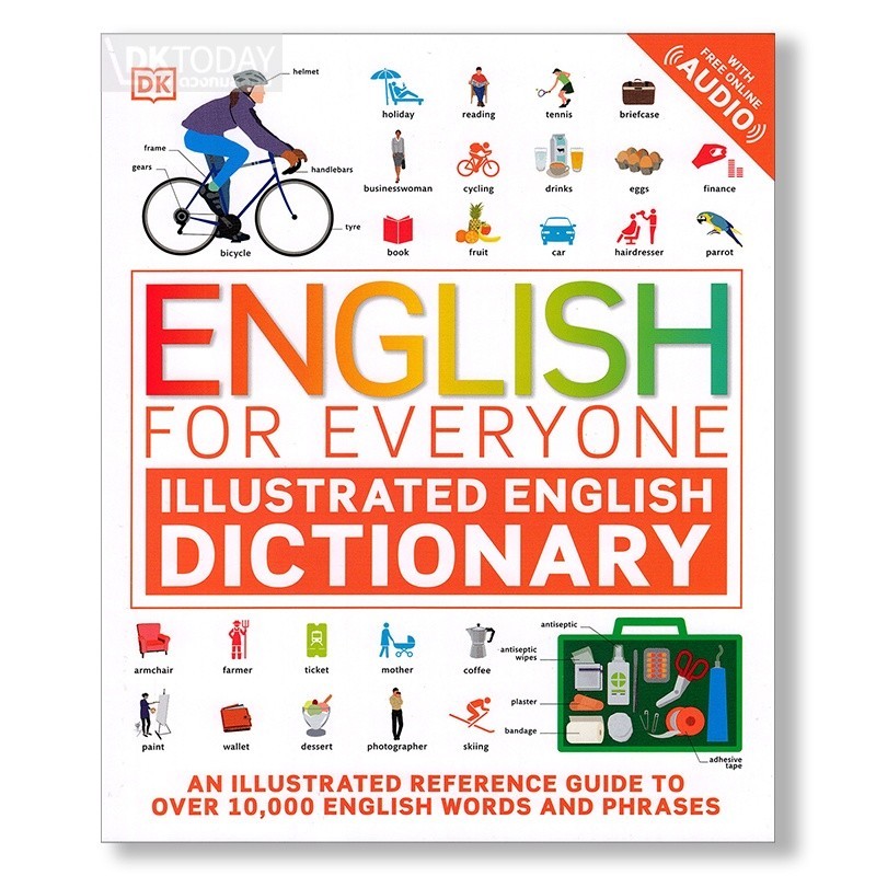 DKTODAY หนังสือ  ENGLISH FOR EVERYONE IILLUSTRATED ENGLISH DICTIONARY (DORLING KINDERSLEY)