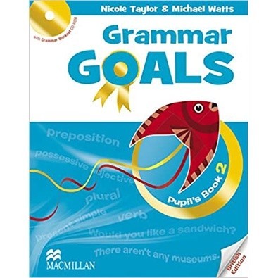 DKTODAY หนังสือ GRAMMAR GOALS 2:PUPIL'S BOOK+CD-ROM (BRITISH)