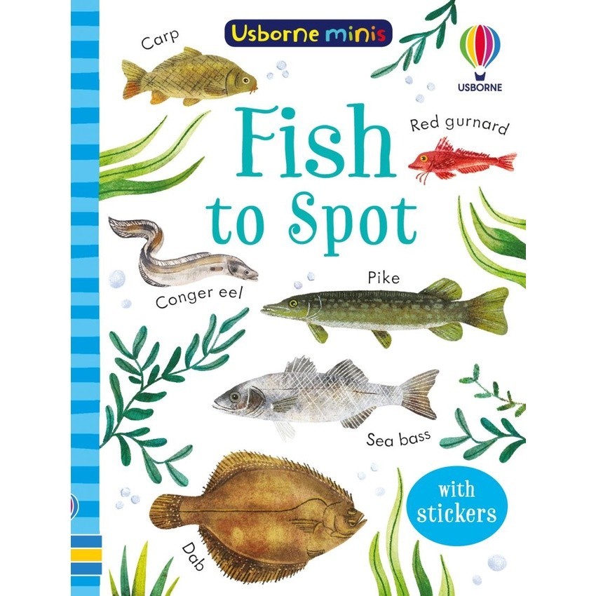 DKTODAY หนังสือ USBORNE MINI BOOKS FISH TO SPOT (AGE 6+)