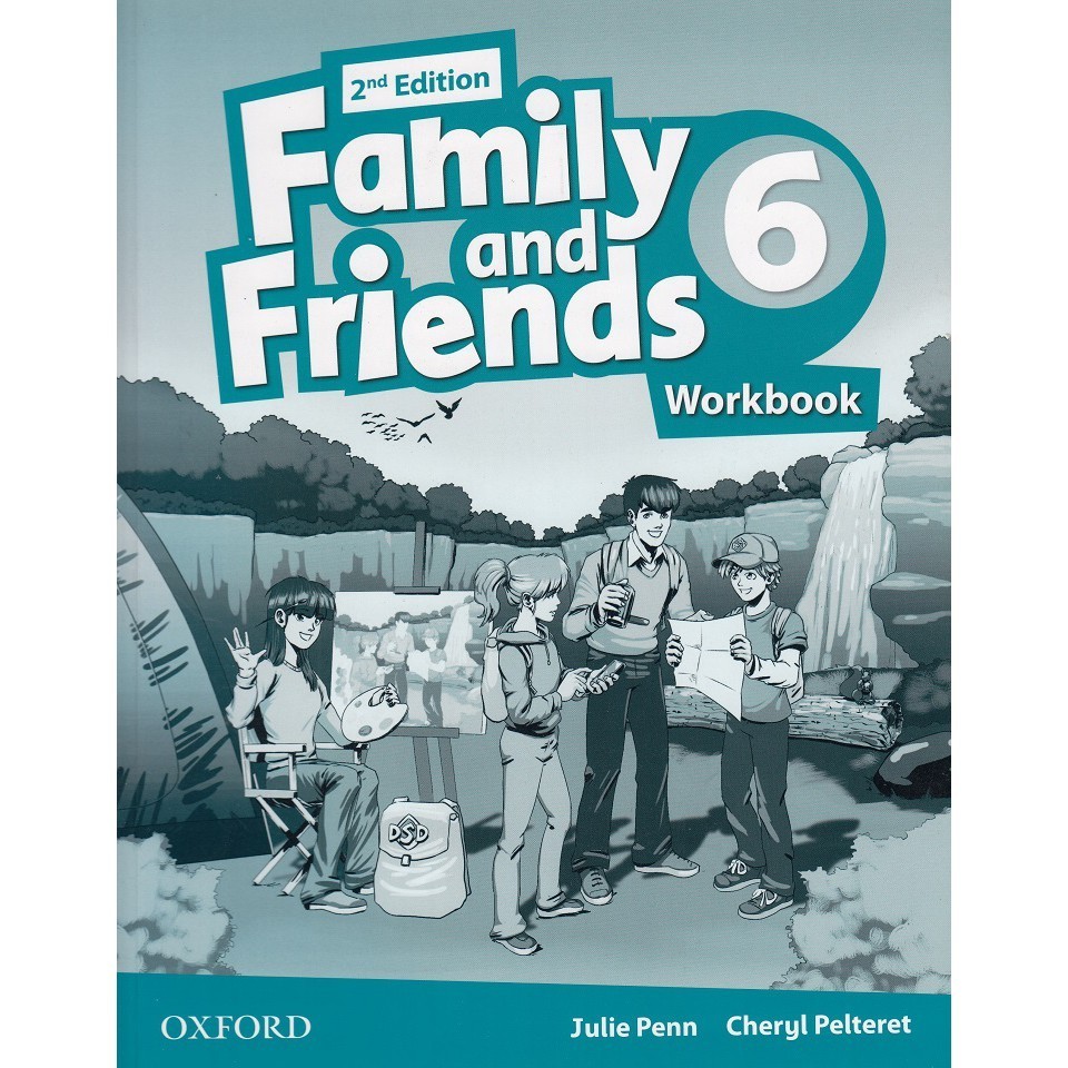 DKTODAY หนังสือแบบฝึกหัด FAMILY & FRIENDS 6:WORKBOOK (2ED)