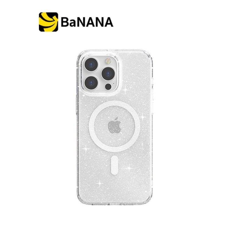 เคส JTLEGEND iPhone 15 Pro Max with Magsafe Hybrid Cushion Glitter by Banana IT