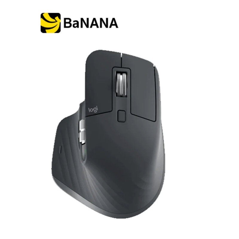 เมาส์ไร้สาย Logitech Bluetooth Mouse MX Master 3S Graphite by Banana IT