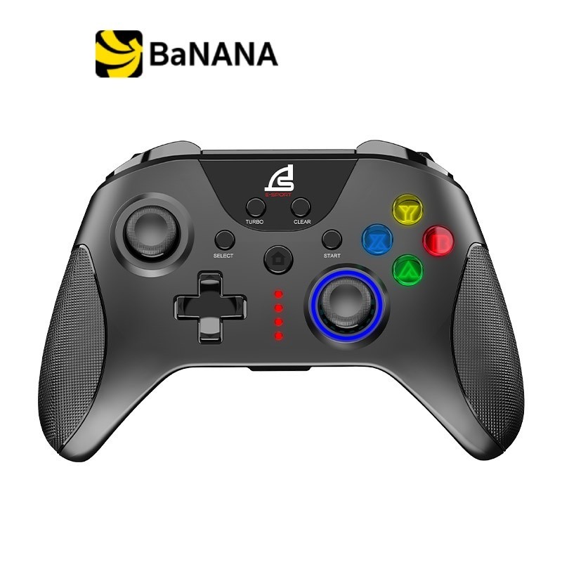 จอยไร้สาย Signo Gaming Controller Wireless Excuber WC-661 Black by Banana IT