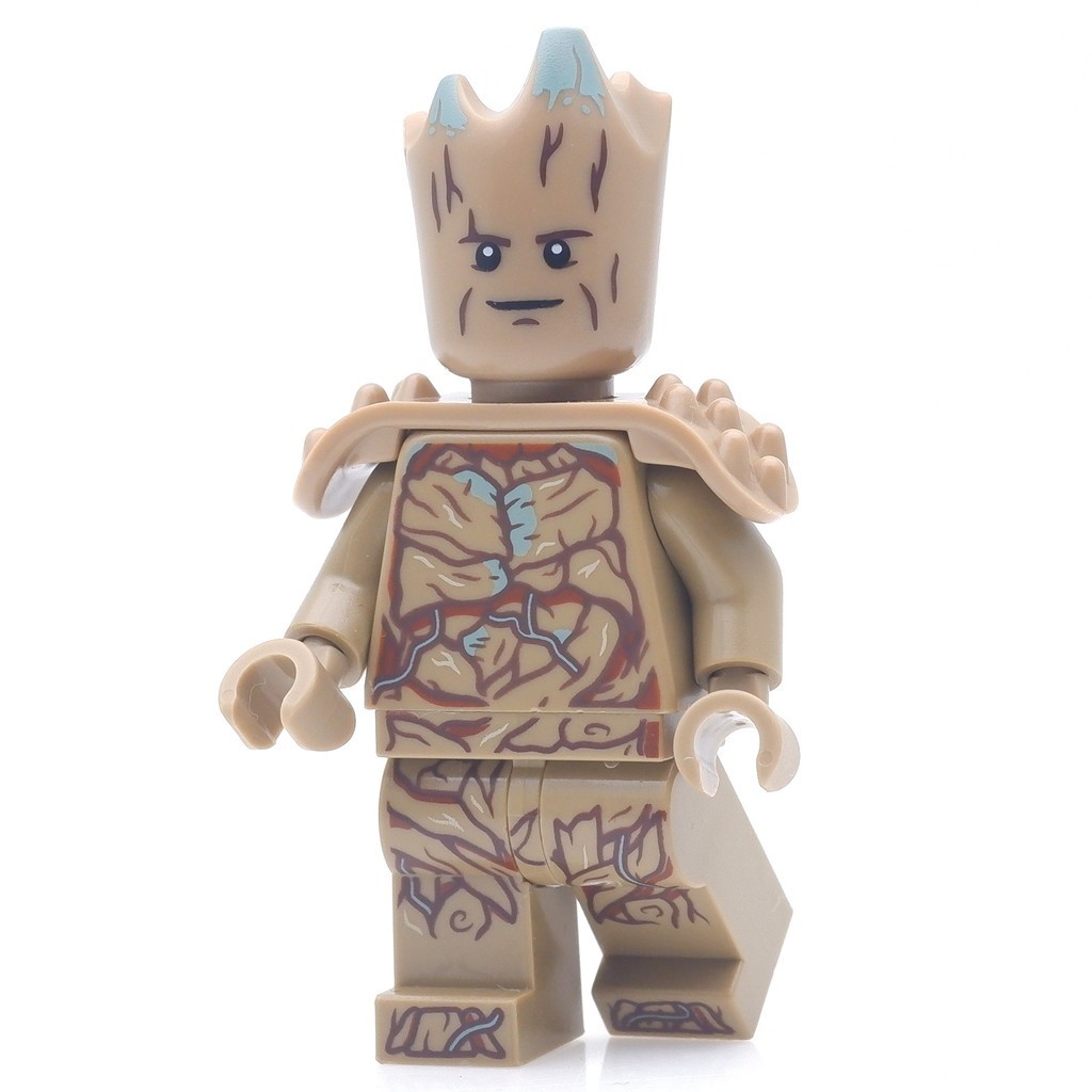 LEGO Marvel Groot Dark Tan Armor *new