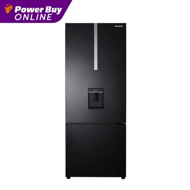 PANASONIC ตู้เย็น 2 ประตู (14.8 คิว, สี Black) รุ่น NR-BX471GPKT