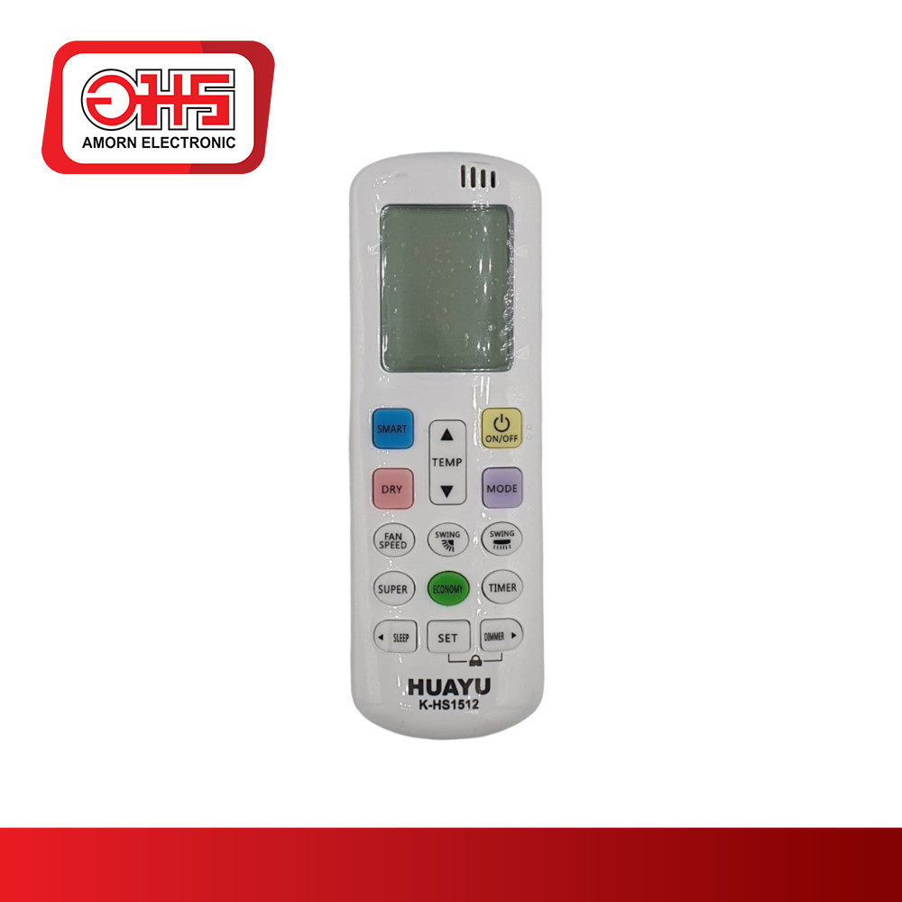 รีโมท Air Hisense Universal HUAYUK-SH1512