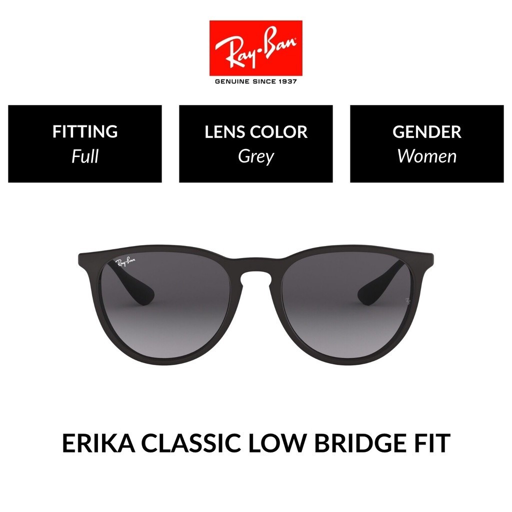 Ray-Ban Erika - RB4171F 622 8G  size 57 -sunglasses แว่นกันแดด