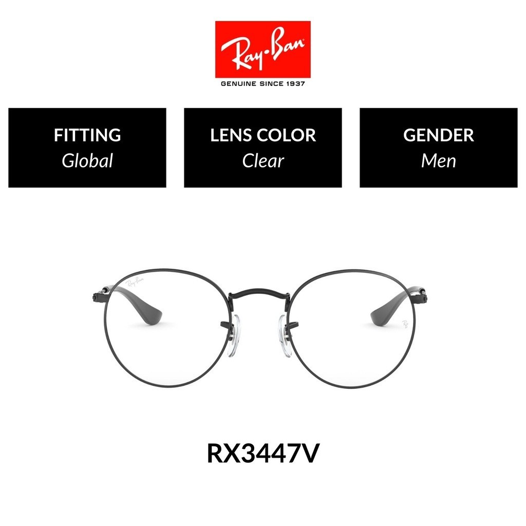 Ray-Ban Round Metal - RX3447V 2503 - Eyeglasses แว่นสายตา