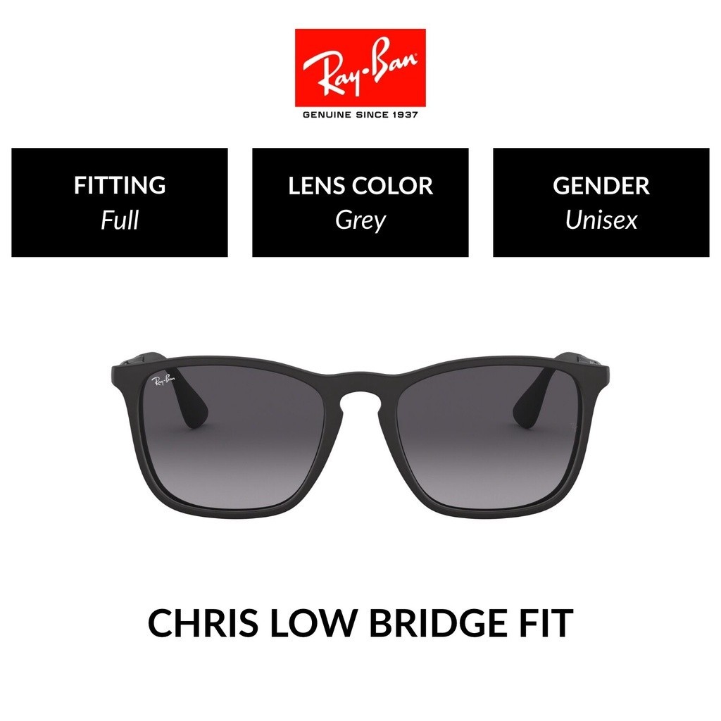 Ray-Ban Chris - RB4187F 622/8G  size 54 แว่นตากันแดด