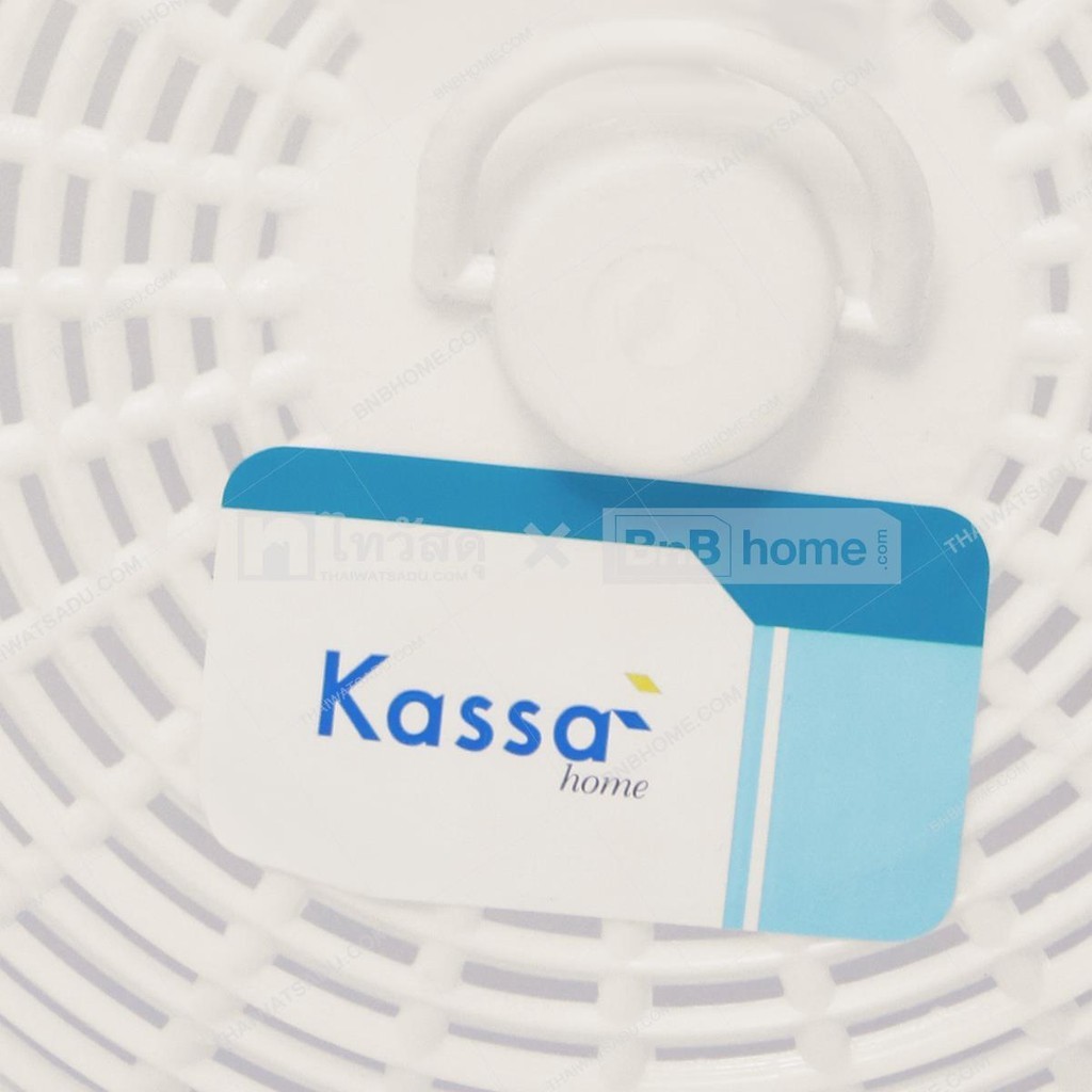 KASSA HOME ฝาชีพลาสติกทรงสูงเบอร์ 35 รุ่น VCP-RS35 ขนาด 25 x 25 x 21 ซม. สีขาว