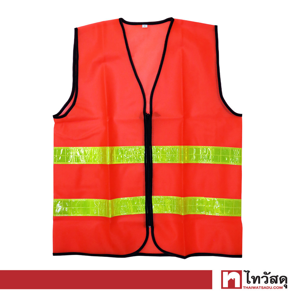 GIANT KINGKONG เสื้อกั๊กจราจร รุ่น HS703O-M ขนาด 70 x 58 ซม. M สีส้ม