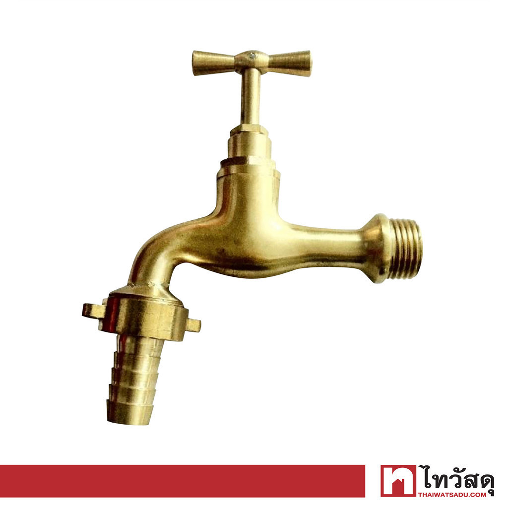 KARTEN ก๊อกสนามทองเหลือง รุ่น HN3001-1/2 ขนาด 1/2 นิ้ว สีทองเหลือง
