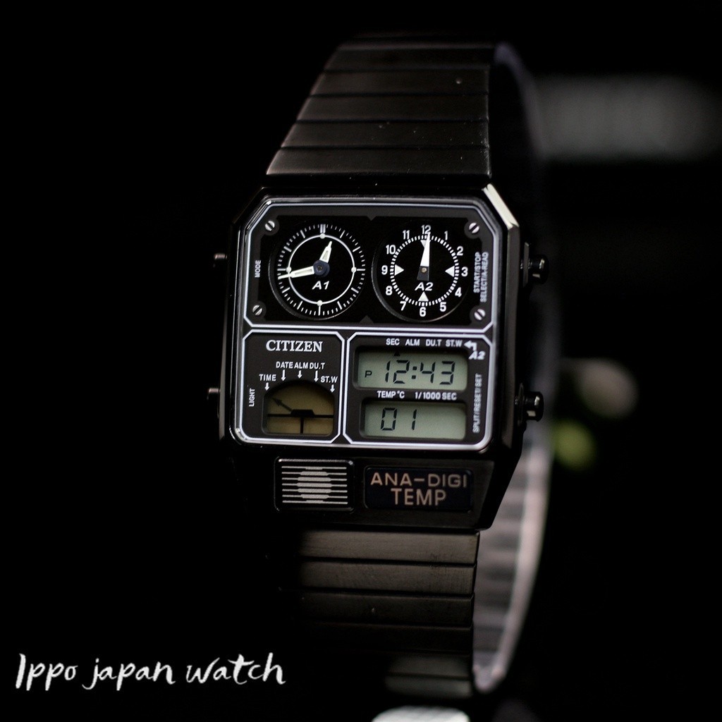 นาฬิกาข้อมืออิเล็กทรอนิกส์ Jdm Watch Citizen Ana-Digi Jg2105-93E Jg2101-78E สไตล์ญี่ปุ่น
