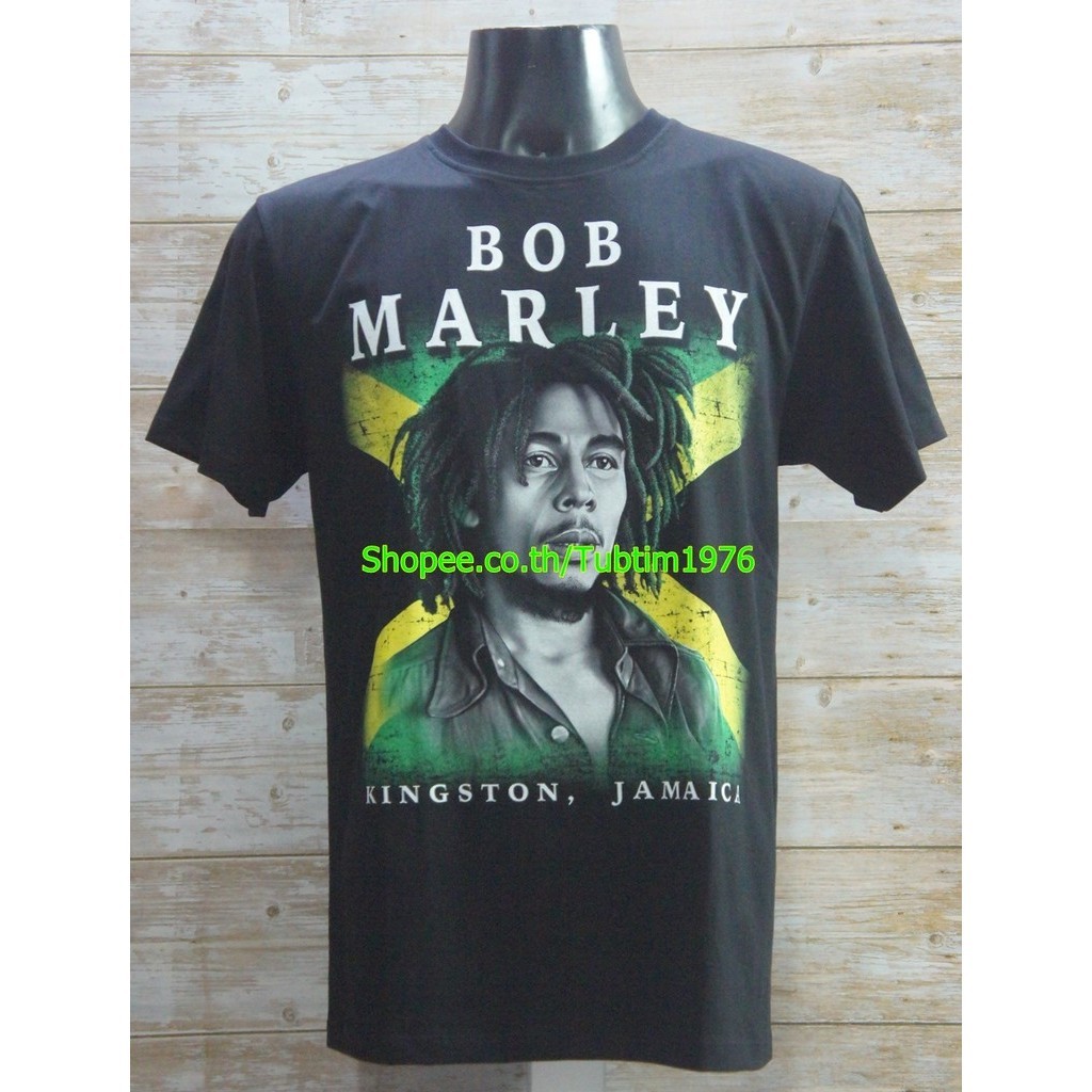 เสื้อวง BOB MARLEY วงร็อค เมทัล สากล วินเทจ บ็อบ มาร์เลย์ TDB6039