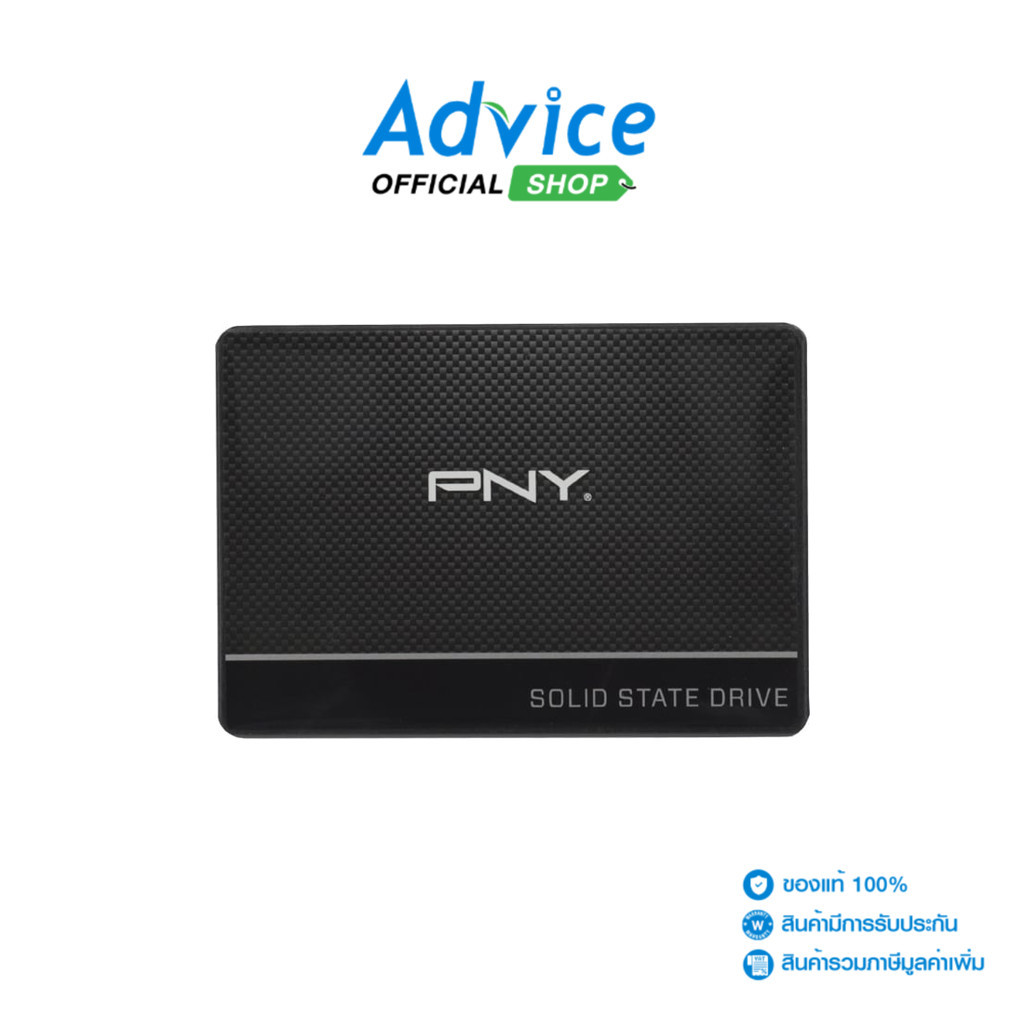 (Clearance )  PNY 500 GB SSD SATA CS900 (SSD7CS900-500-RB) - A0136879