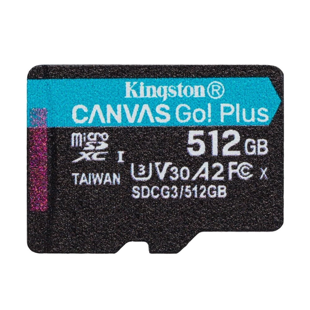 512 GB MICRO SD CARD KINGSTON CANVAS GO PLUS (SDCG3/512GB)