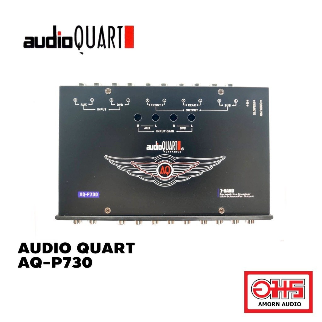 AUDIO QUART AQ-P730 ปรีแอมป์ 7แบนด์ AMORNAUDIO อมรออดิโอ