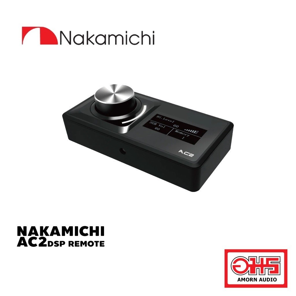 NAKAMICHI AC2 DSP REMOTE รีโมทสำหรับเครื่องเล่น DSP NAKAMICHI AMORNAUDIO อมรออดิโอ