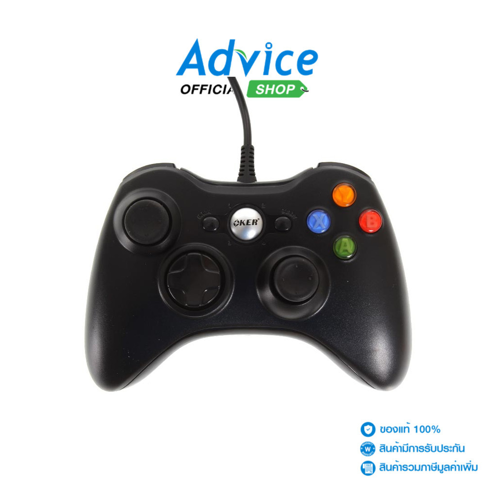 OKER Controller Analog  XBOX (U-306) Black - A0108529