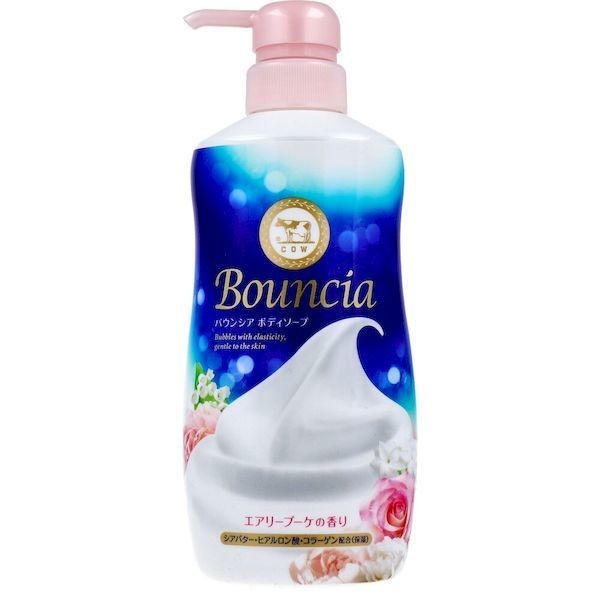 Cow Bouncia body soap airy bouquet 480ml.